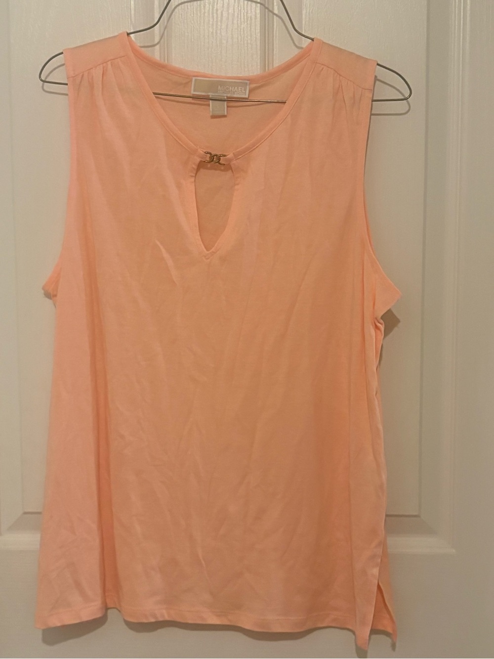 Michael Kors Mk Tank Top Light Pink Size L